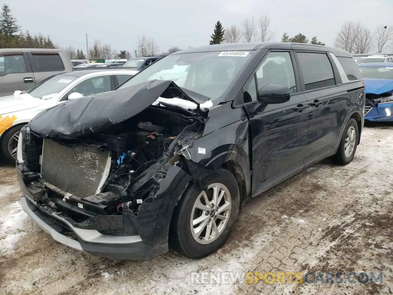 1 fotografías del automóvil dañado KNDNB5H35P6252197 KIA CARNIVAL L 2023