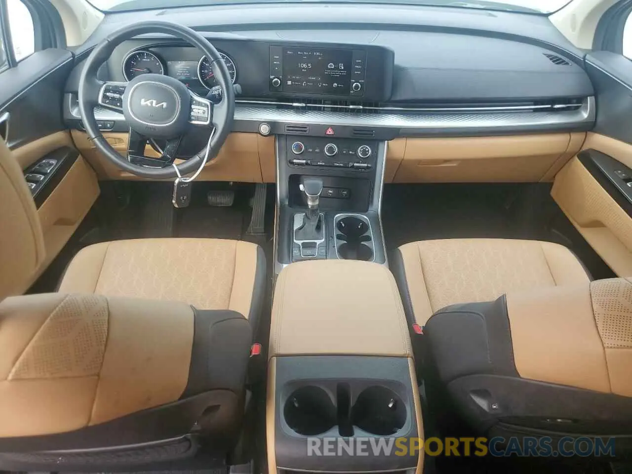8 fotografías del automóvil dañado KNDNB4H31R6403369 KIA CARNIVAL L 2024