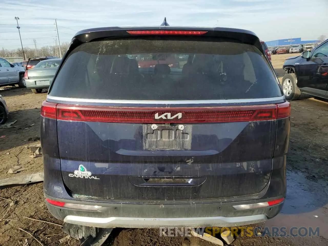 6 fotografías del automóvil dañado KNDNB4H34R6355298 KIA CARNIVAL L 2024
