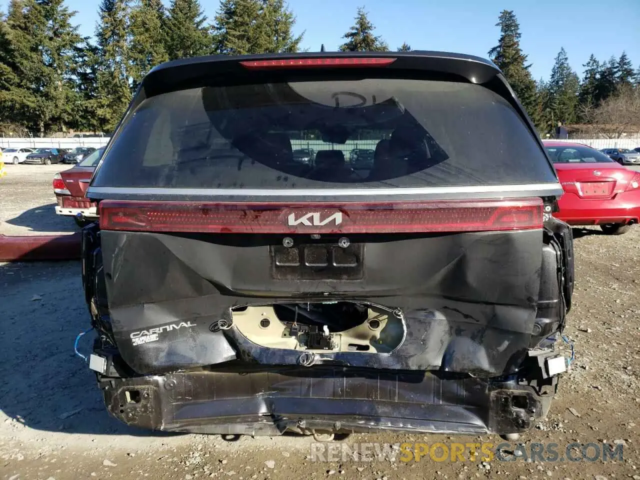 6 fotografías del automóvil dañado KNDNB4H36R6381885 KIA CARNIVAL L 2024