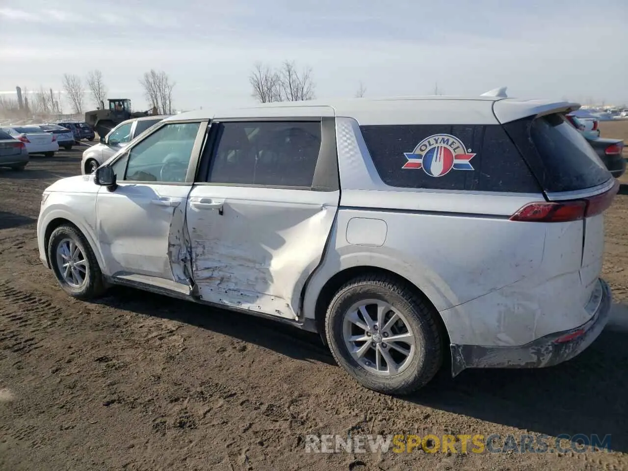 2 fotografías del automóvil dañado KNDNB5H30R6311577 KIA CARNIVAL L 2024