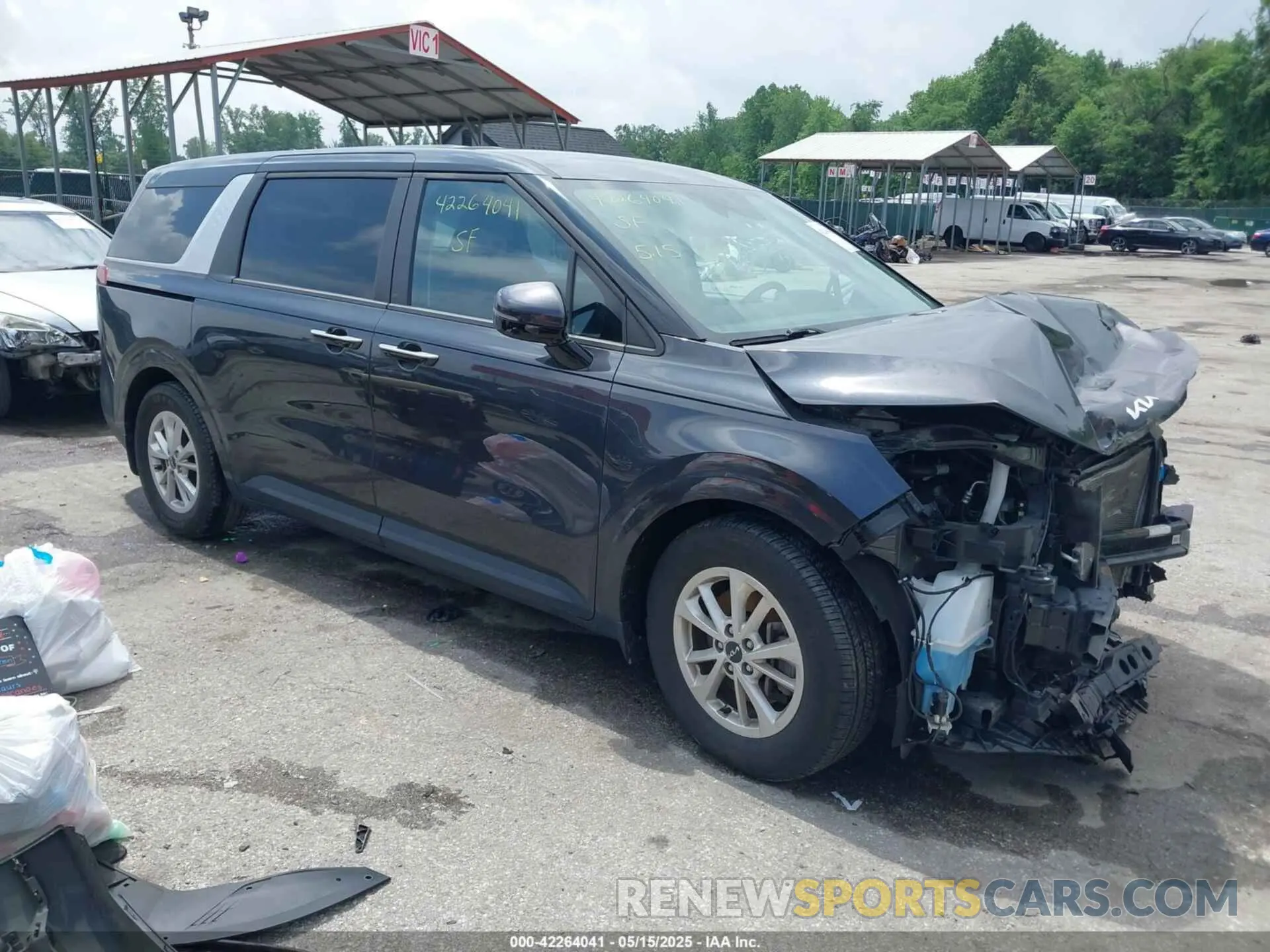 1 fotografías del automóvil dañado KNDNB4H33N6115072 KIA CARNIVAL MPV 2022