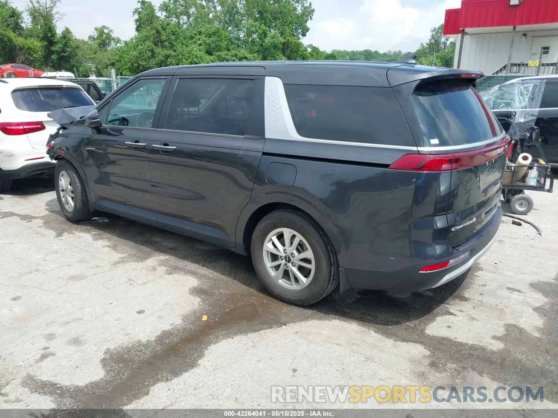 3 fotografías del automóvil dañado KNDNB4H33N6115072 KIA CARNIVAL MPV 2022