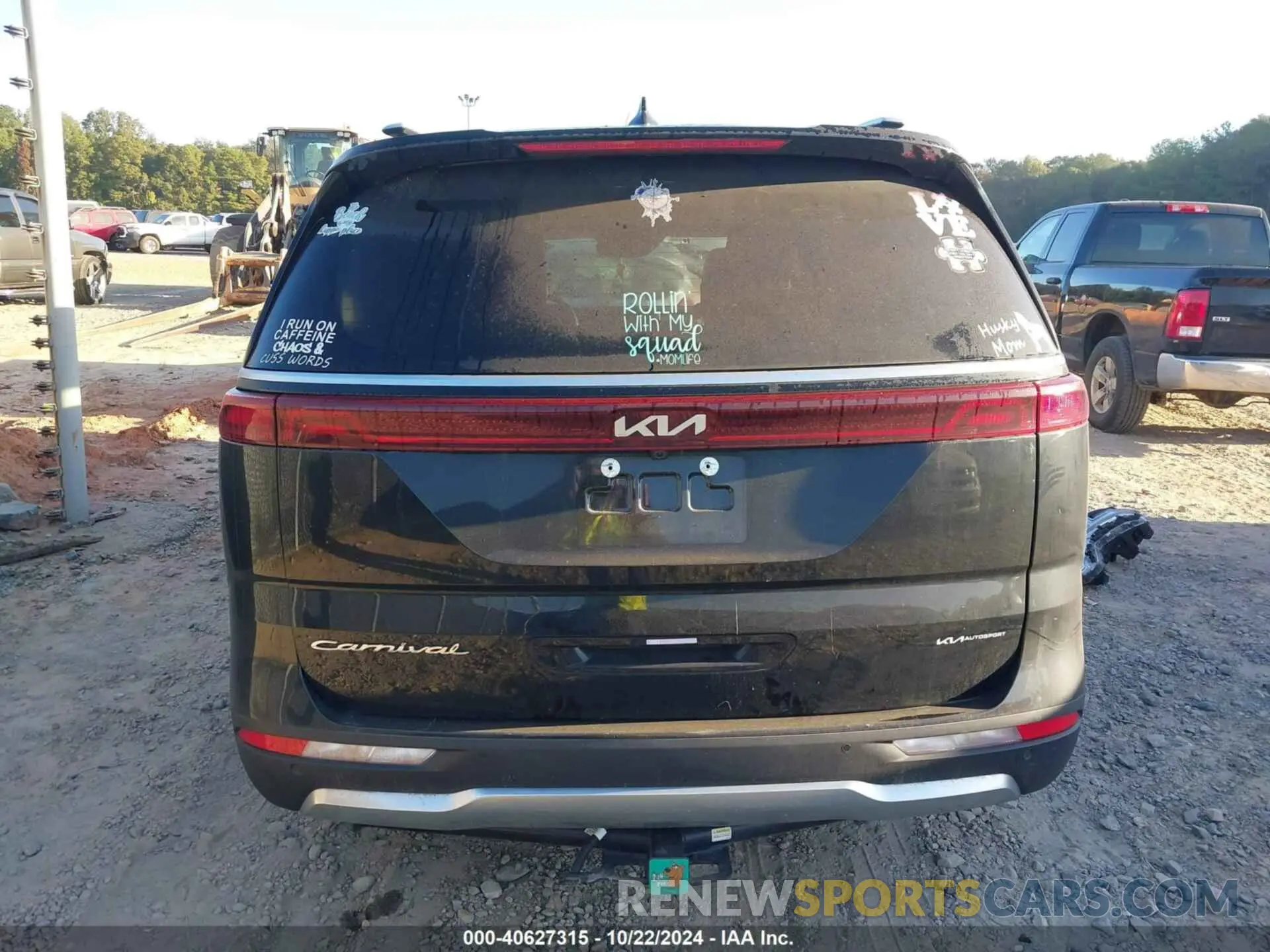 17 fotografías del automóvil dañado KNDNE5H30N6116595 KIA CARNIVAL MPV 2022