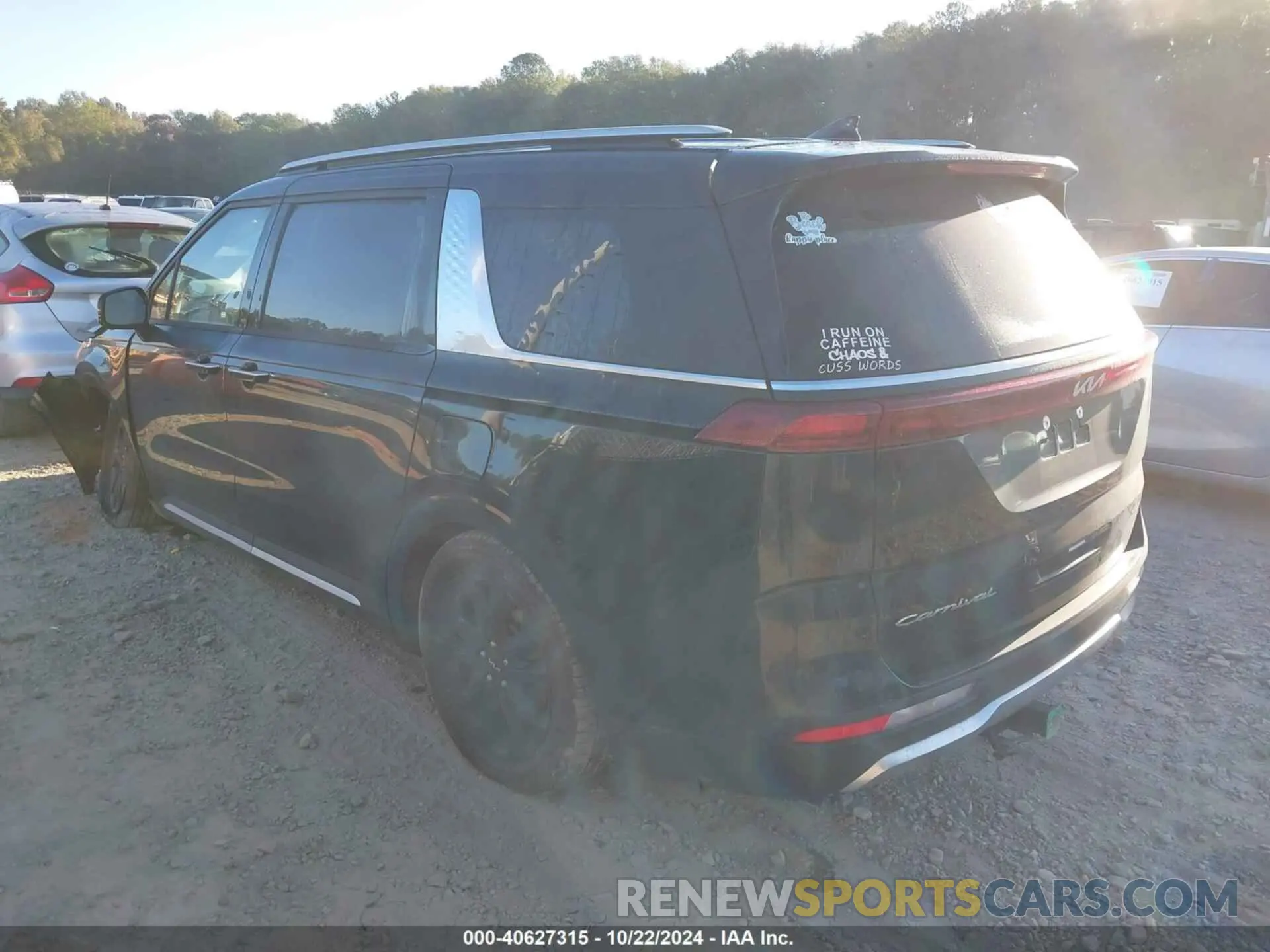 3 fotografías del automóvil dañado KNDNE5H30N6116595 KIA CARNIVAL MPV 2022