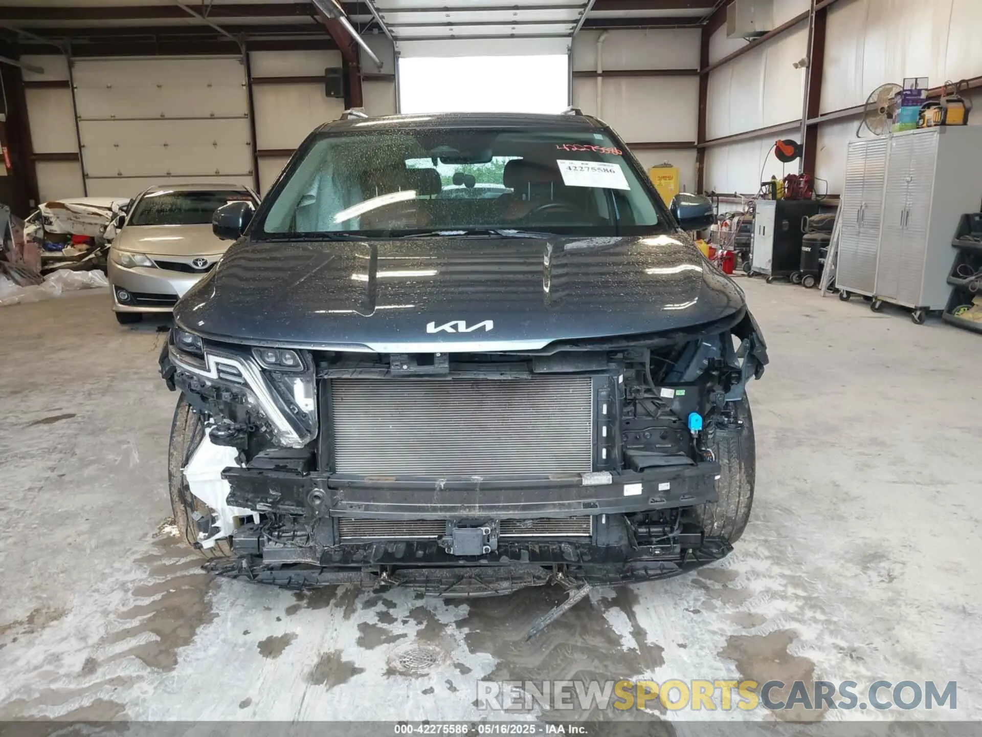 13 fotografías del automóvil dañado KNDNE5H34N6062198 KIA CARNIVAL MPV 2022