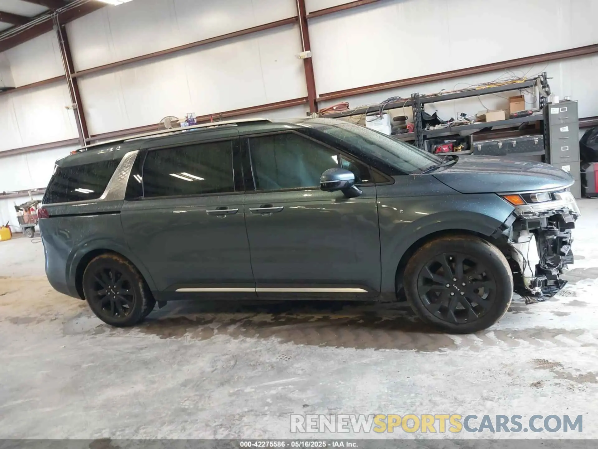 14 fotografías del automóvil dañado KNDNE5H34N6062198 KIA CARNIVAL MPV 2022