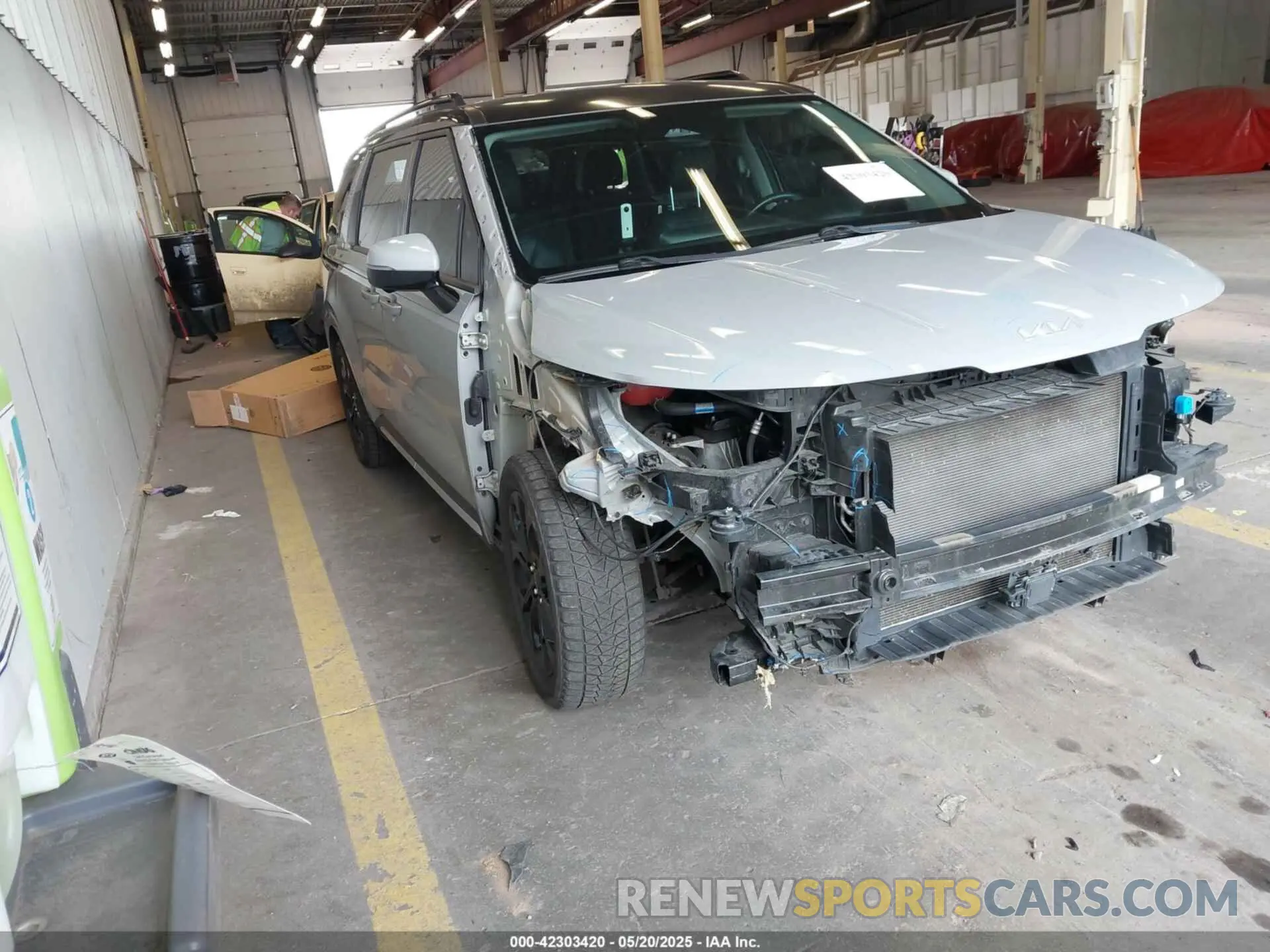 1 fotografías del automóvil dañado KNDNE5H38N6143429 KIA CARNIVAL MPV 2022