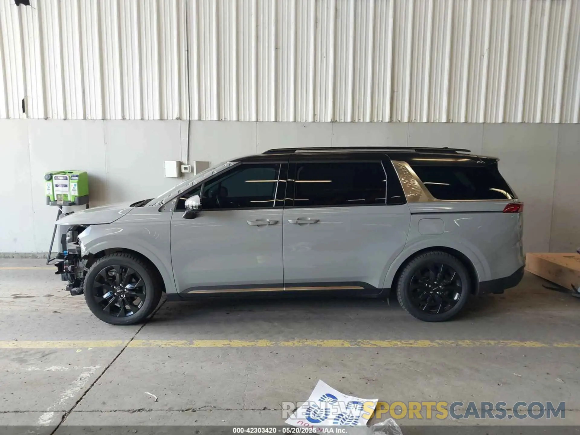 15 fotografías del automóvil dañado KNDNE5H38N6143429 KIA CARNIVAL MPV 2022