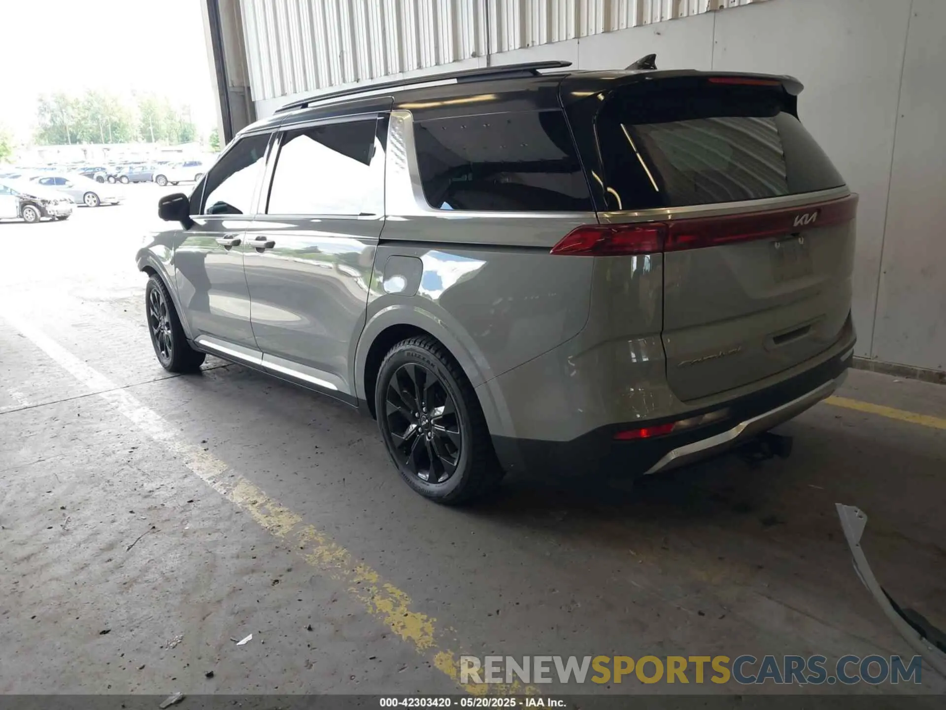 3 fotografías del automóvil dañado KNDNE5H38N6143429 KIA CARNIVAL MPV 2022
