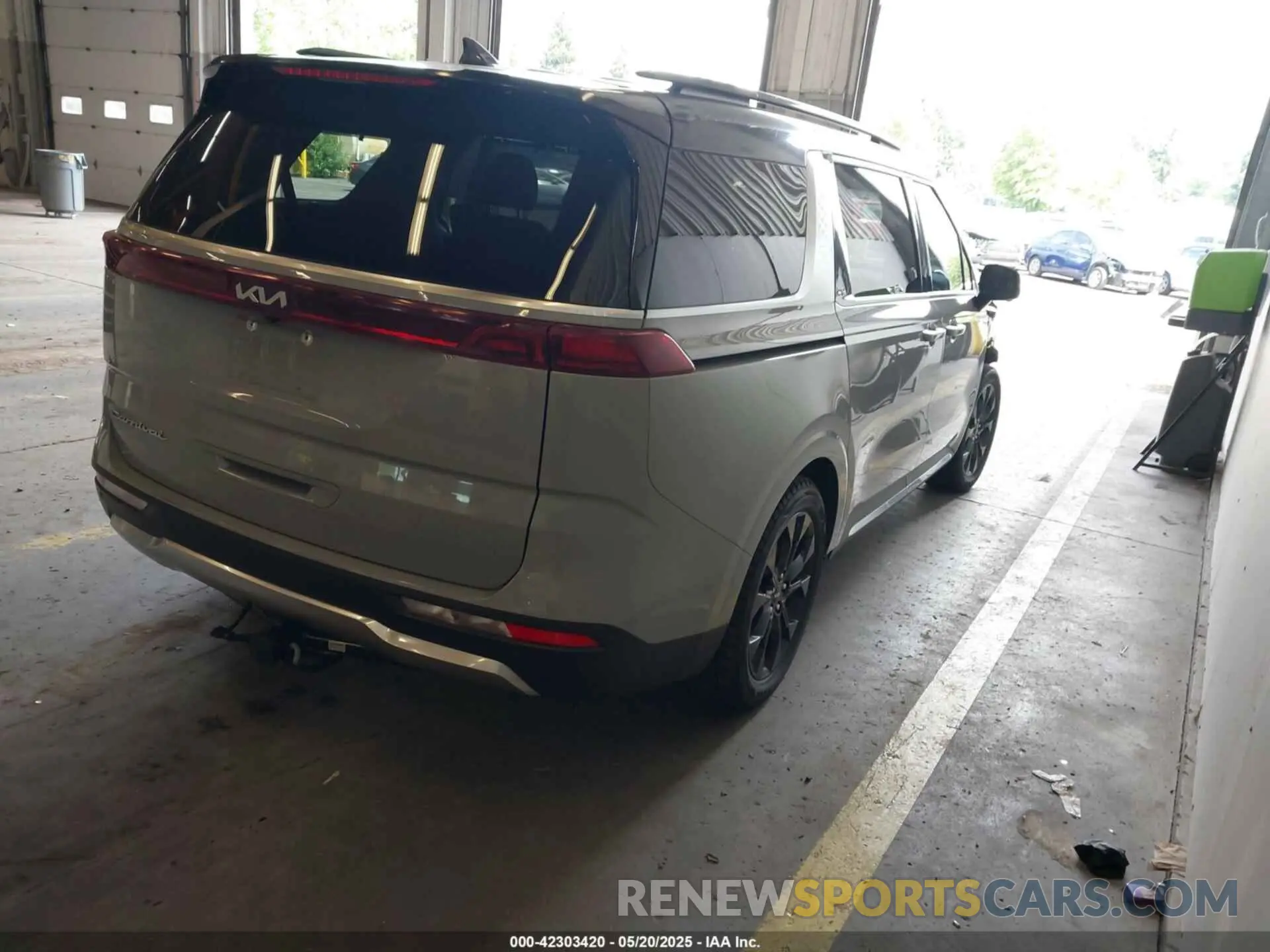 4 fotografías del automóvil dañado KNDNE5H38N6143429 KIA CARNIVAL MPV 2022
