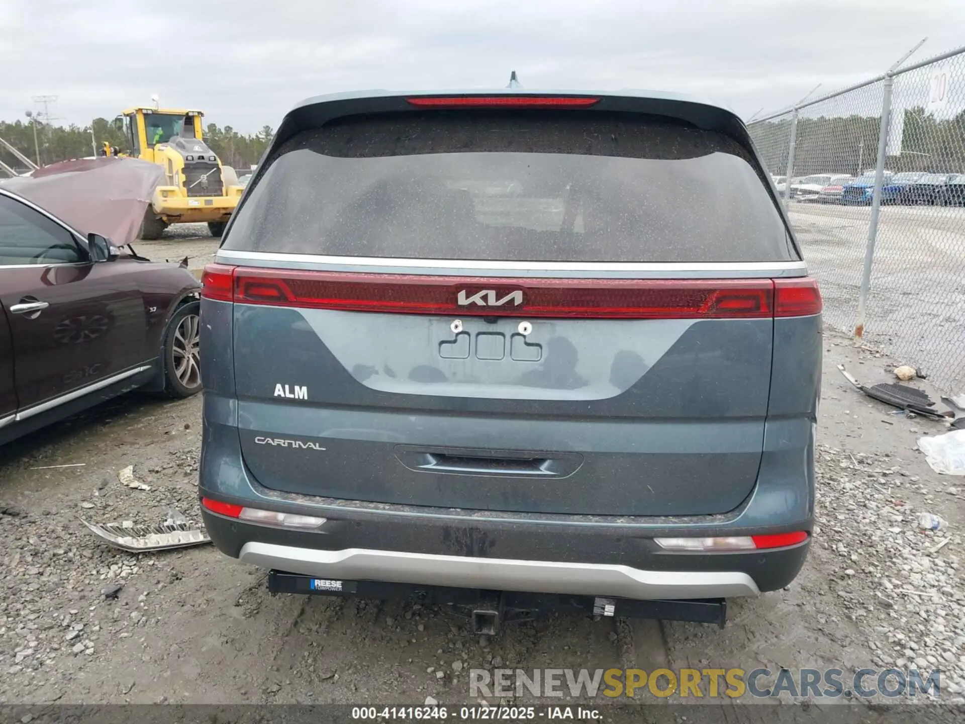 16 fotografías del automóvil dañado KNDNC5H37P6261383 KIA CARNIVAL MPV 2023