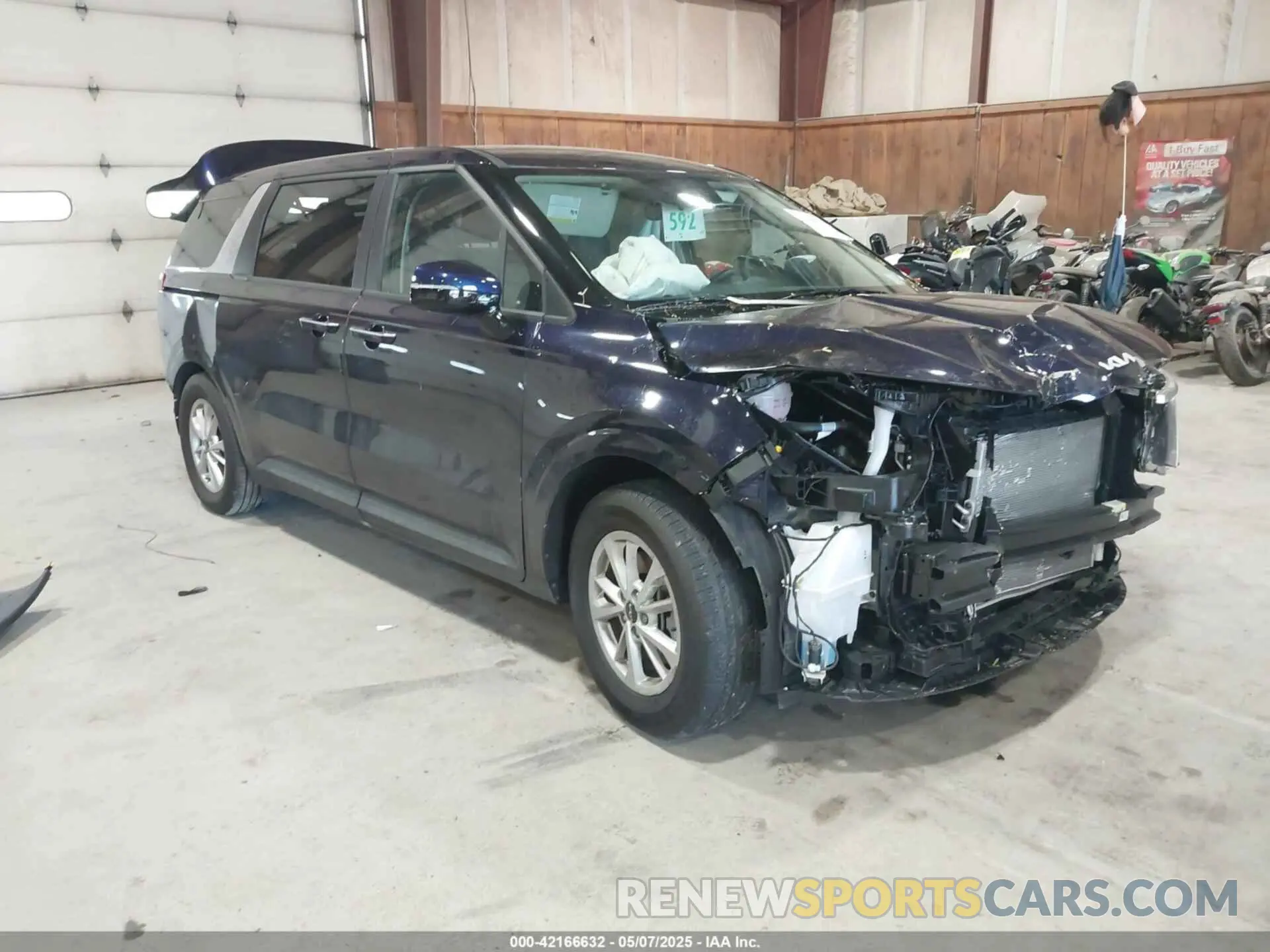 1 fotografías del automóvil dañado KNDNB4H31R6397993 KIA CARNIVAL MPV 2024