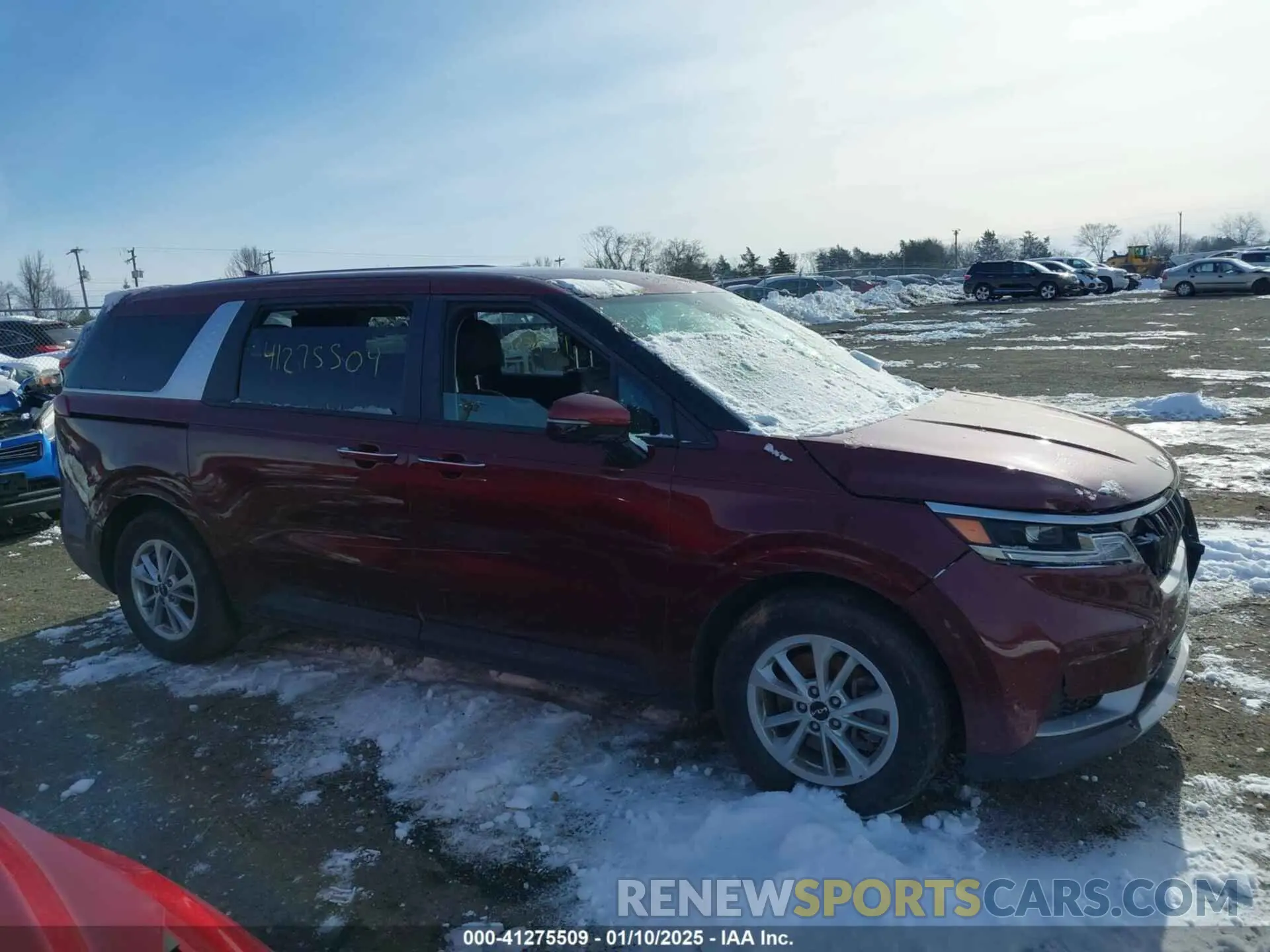 12 fotografías del automóvil dañado KNDNB4H33R6388972 KIA CARNIVAL MPV 2024