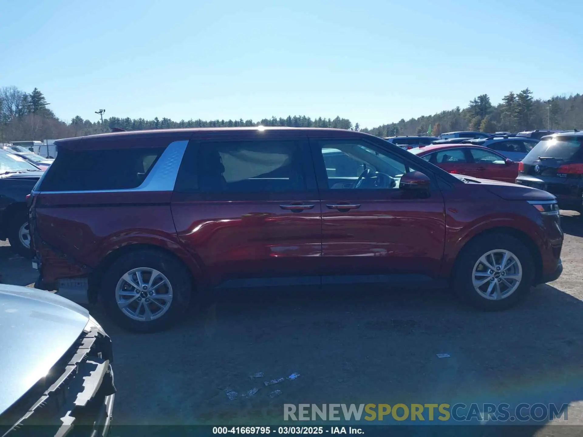 14 fotografías del automóvil dañado KNDNB4H39R6441013 KIA CARNIVAL MPV 2024