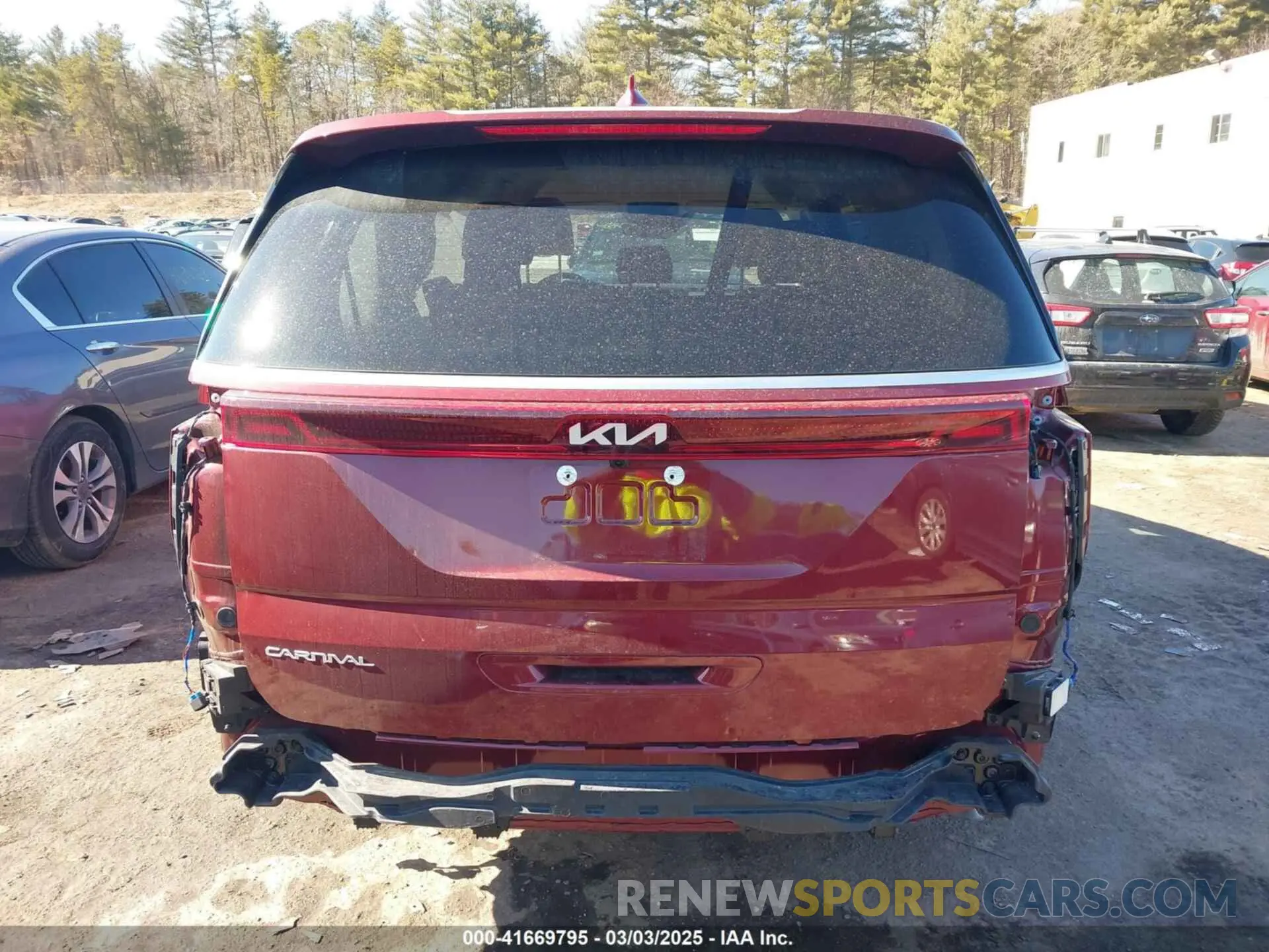 17 fotografías del automóvil dañado KNDNB4H39R6441013 KIA CARNIVAL MPV 2024
