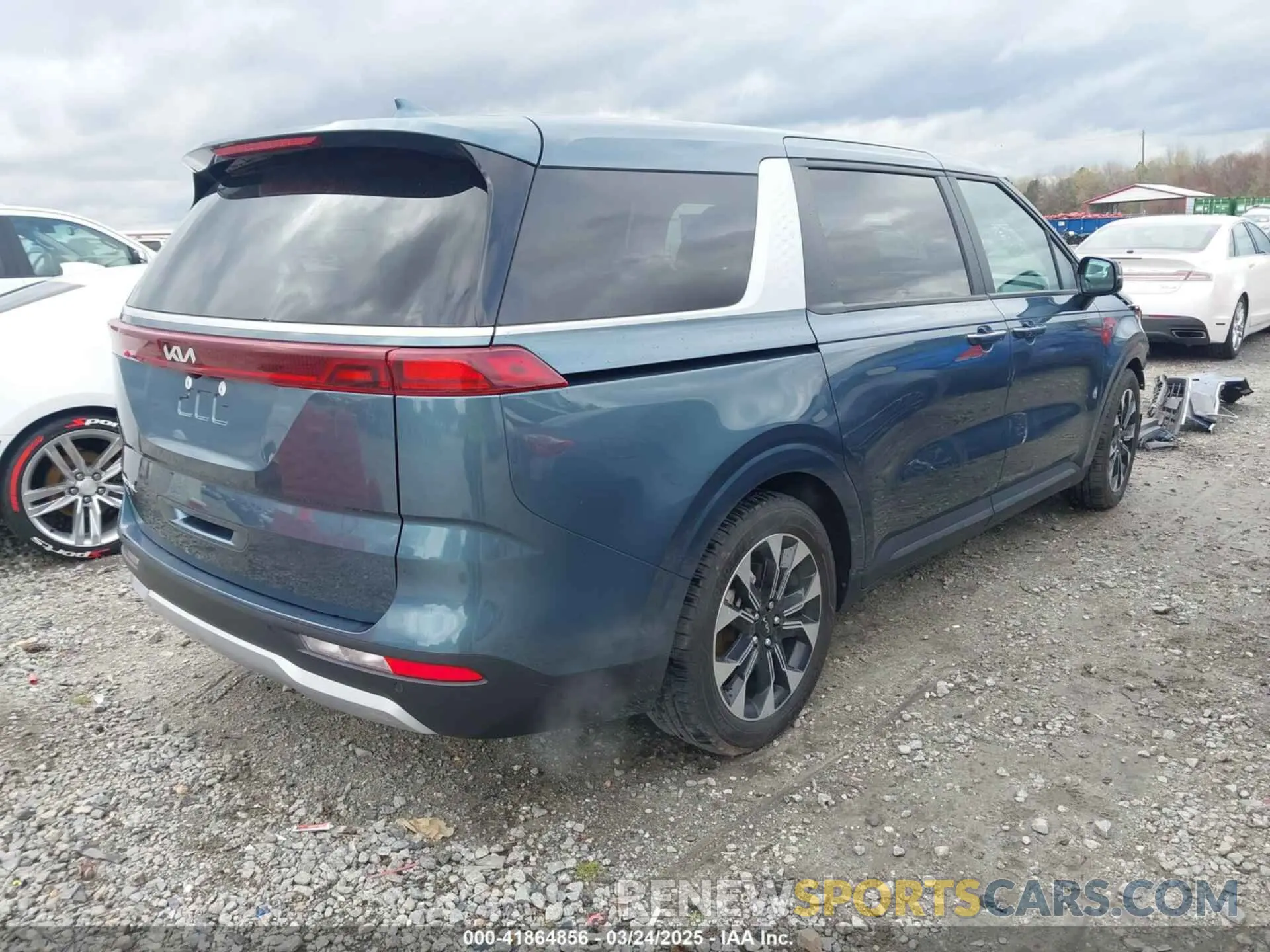 4 fotografías del automóvil dañado KNDNC5H37R6376472 KIA CARNIVAL MPV 2024