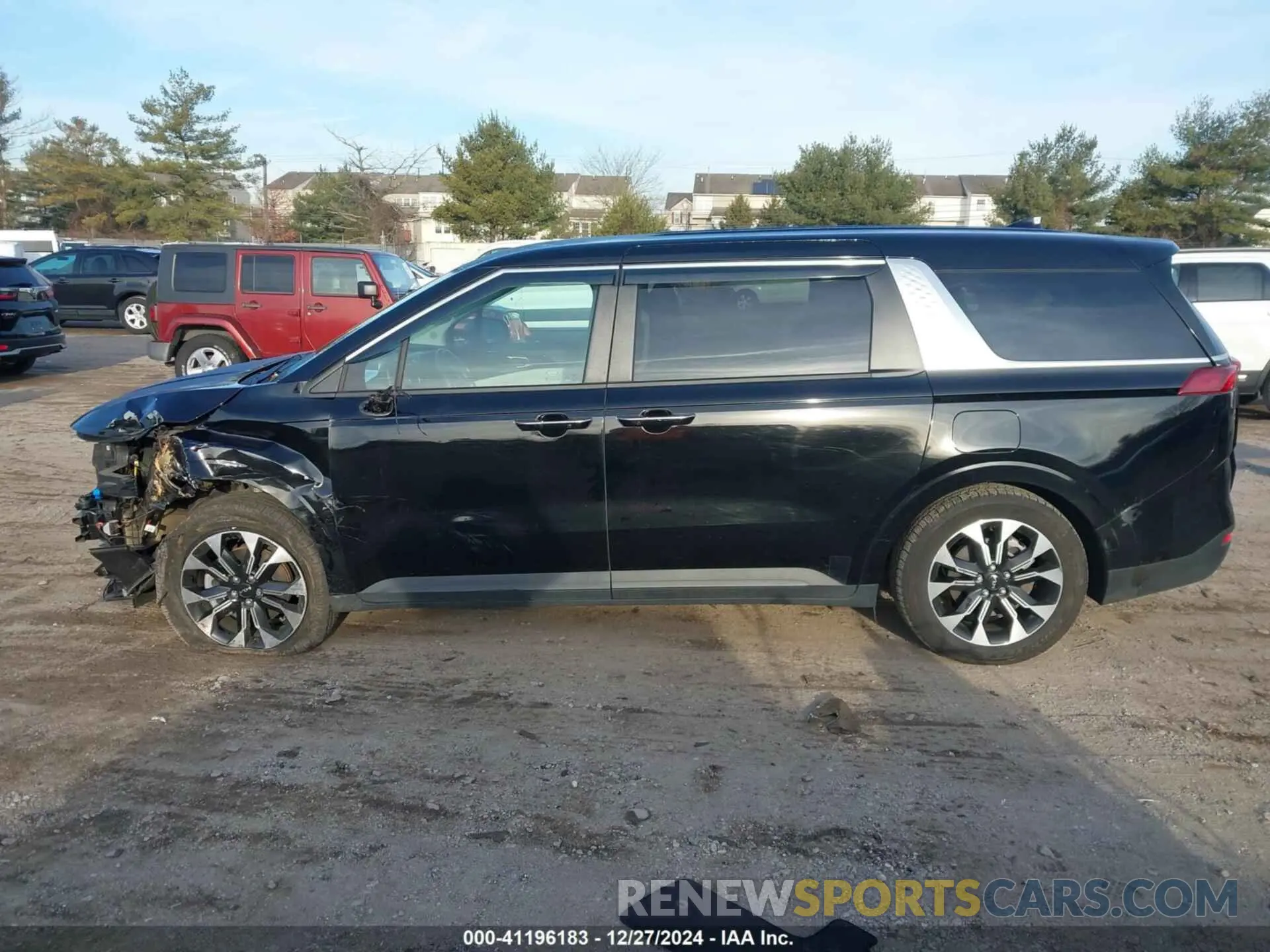 14 fotografías del automóvil dañado KNDNC5H38R6327068 KIA CARNIVAL MPV 2024