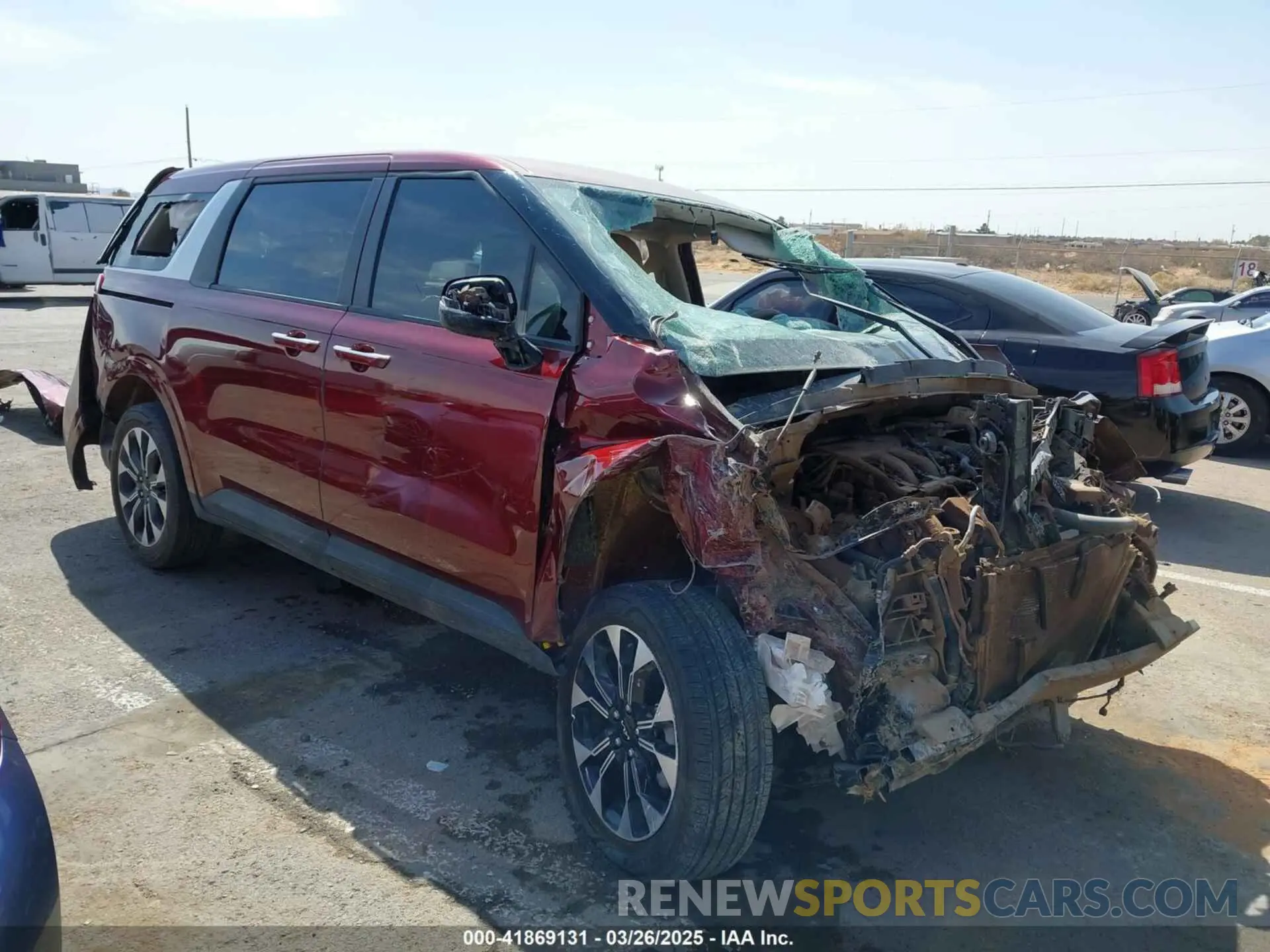 1 fotografías del automóvil dañado KNDNC5H39R6391040 KIA CARNIVAL MPV 2024