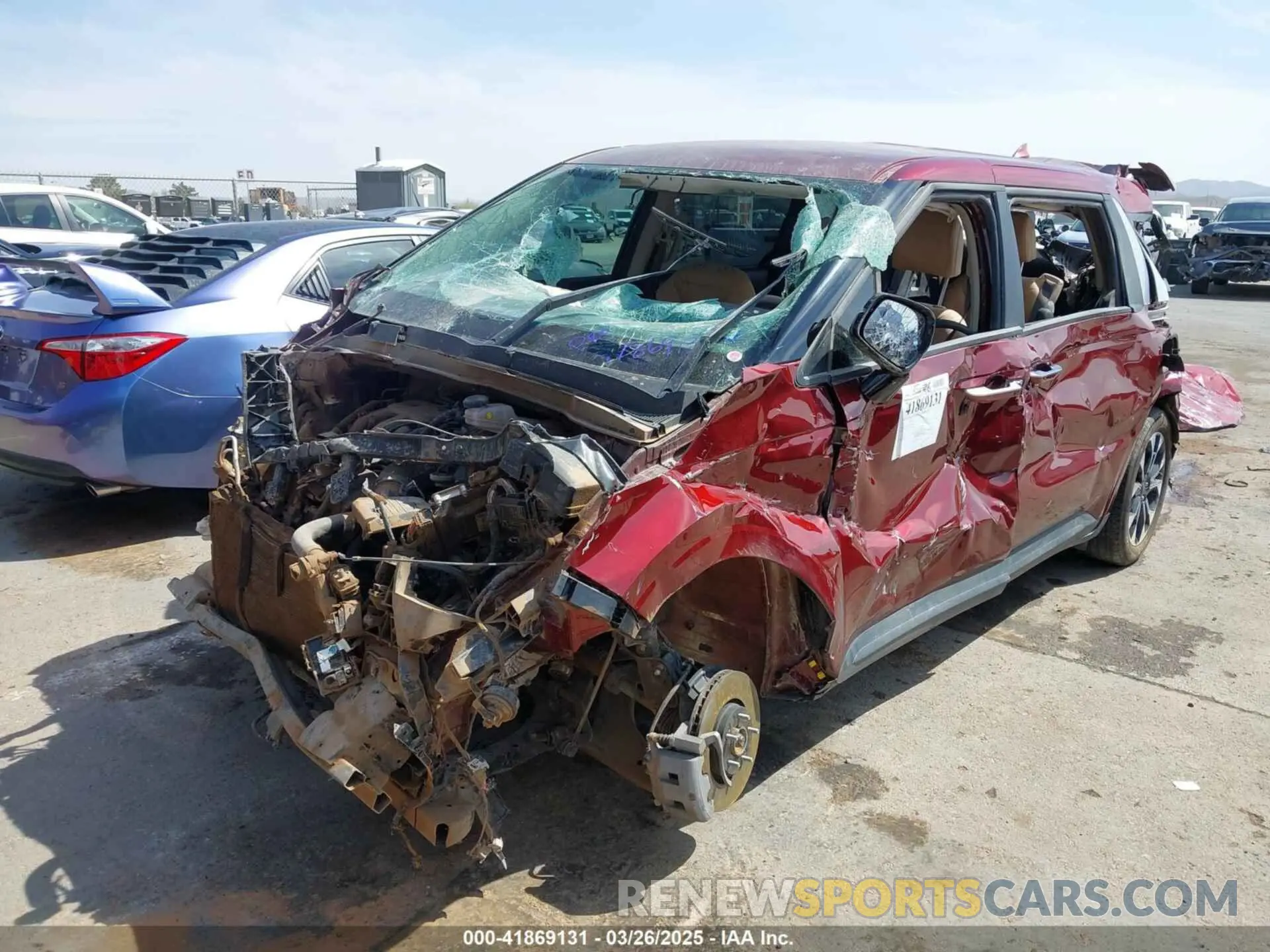 6 fotografías del automóvil dañado KNDNC5H39R6391040 KIA CARNIVAL MPV 2024