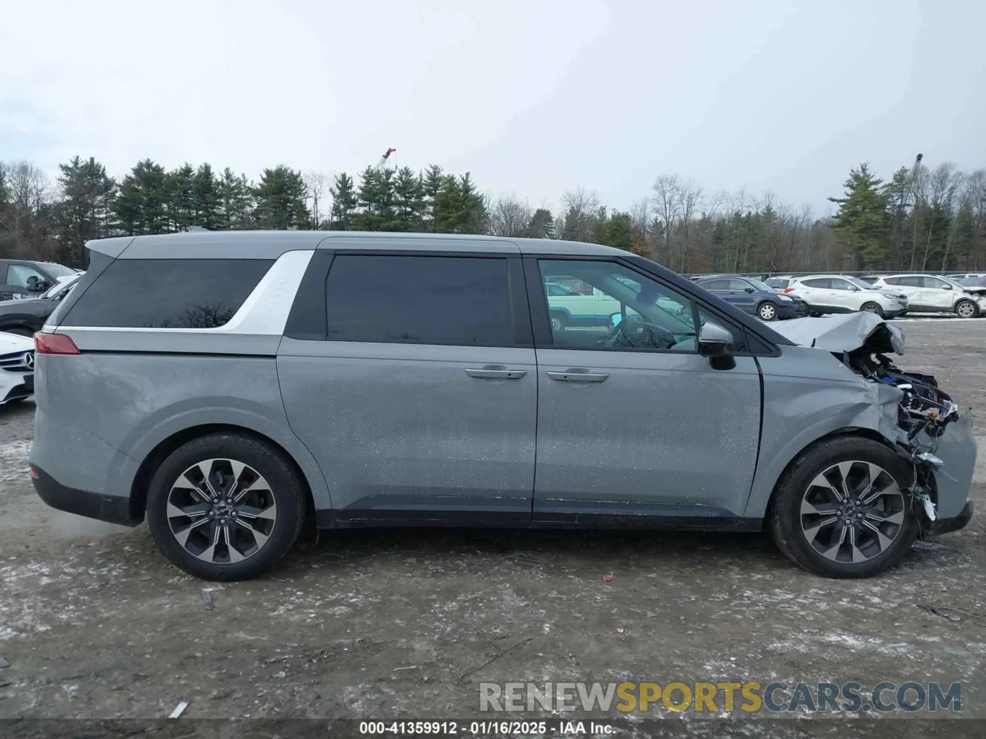 13 fotografías del automóvil dañado KNDNC5H39R6431035 KIA CARNIVAL MPV 2024