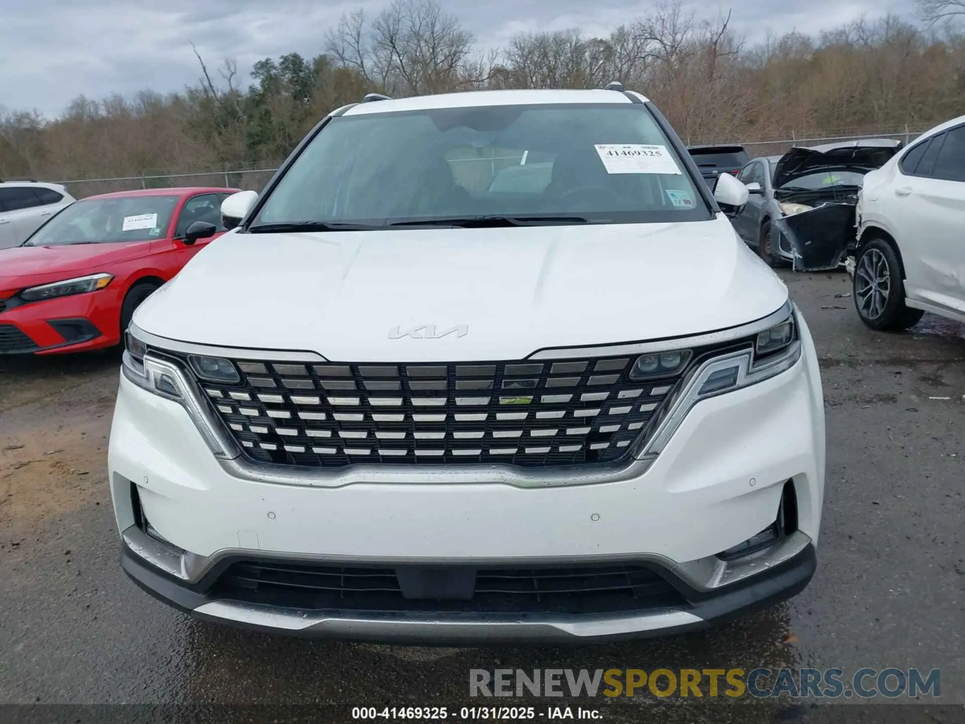 12 fotografías del automóvil dañado KNDNE5H33R6340918 KIA CARNIVAL MPV 2024