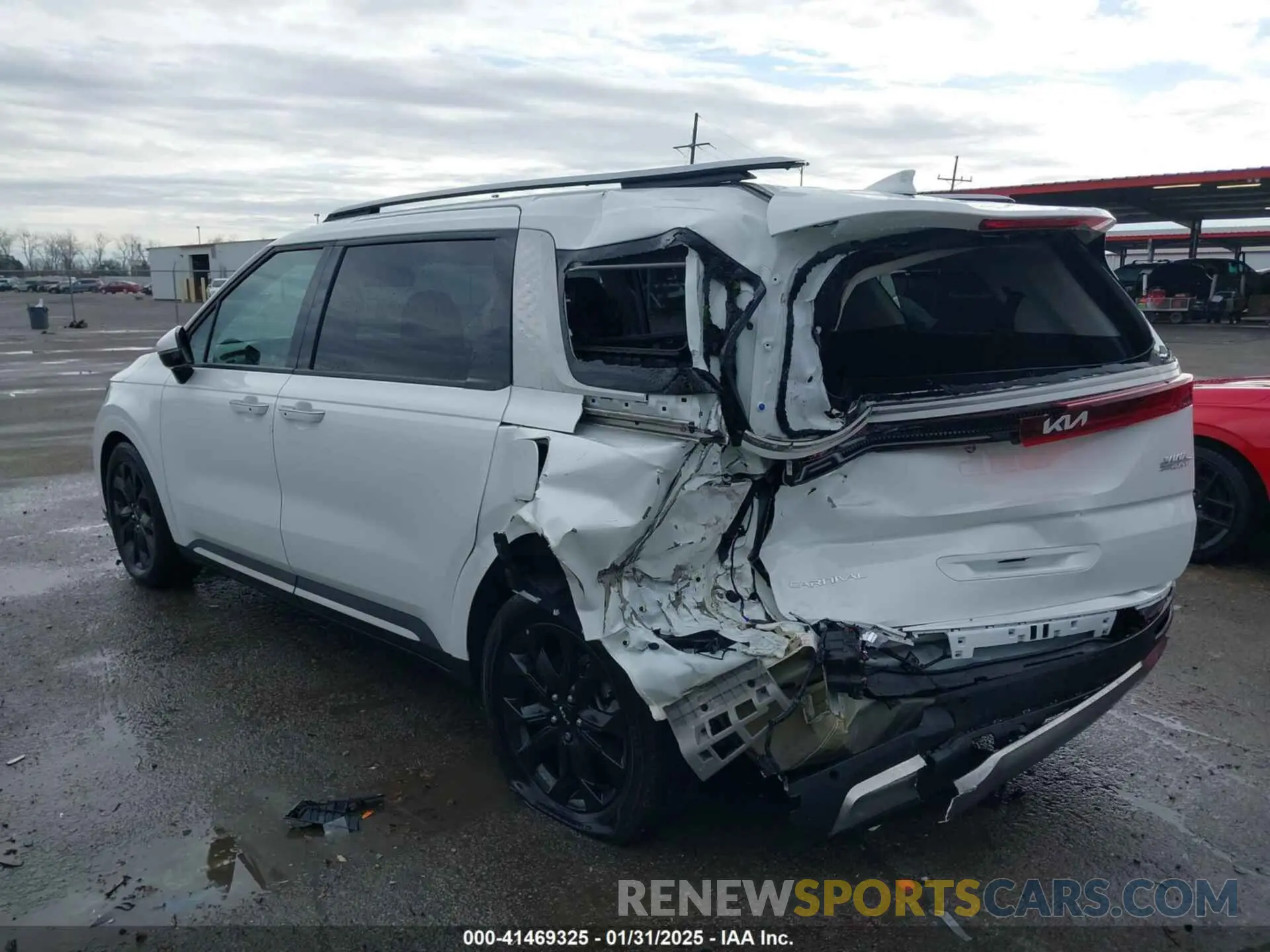 3 fotografías del automóvil dañado KNDNE5H33R6340918 KIA CARNIVAL MPV 2024