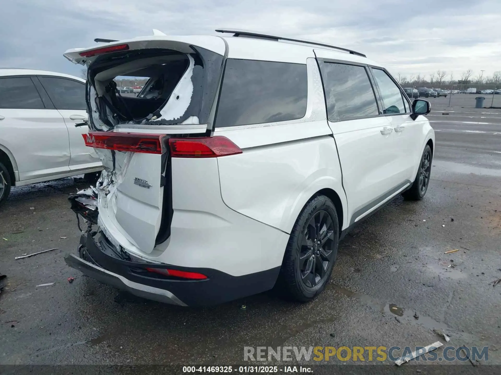 4 fotografías del automóvil dañado KNDNE5H33R6340918 KIA CARNIVAL MPV 2024