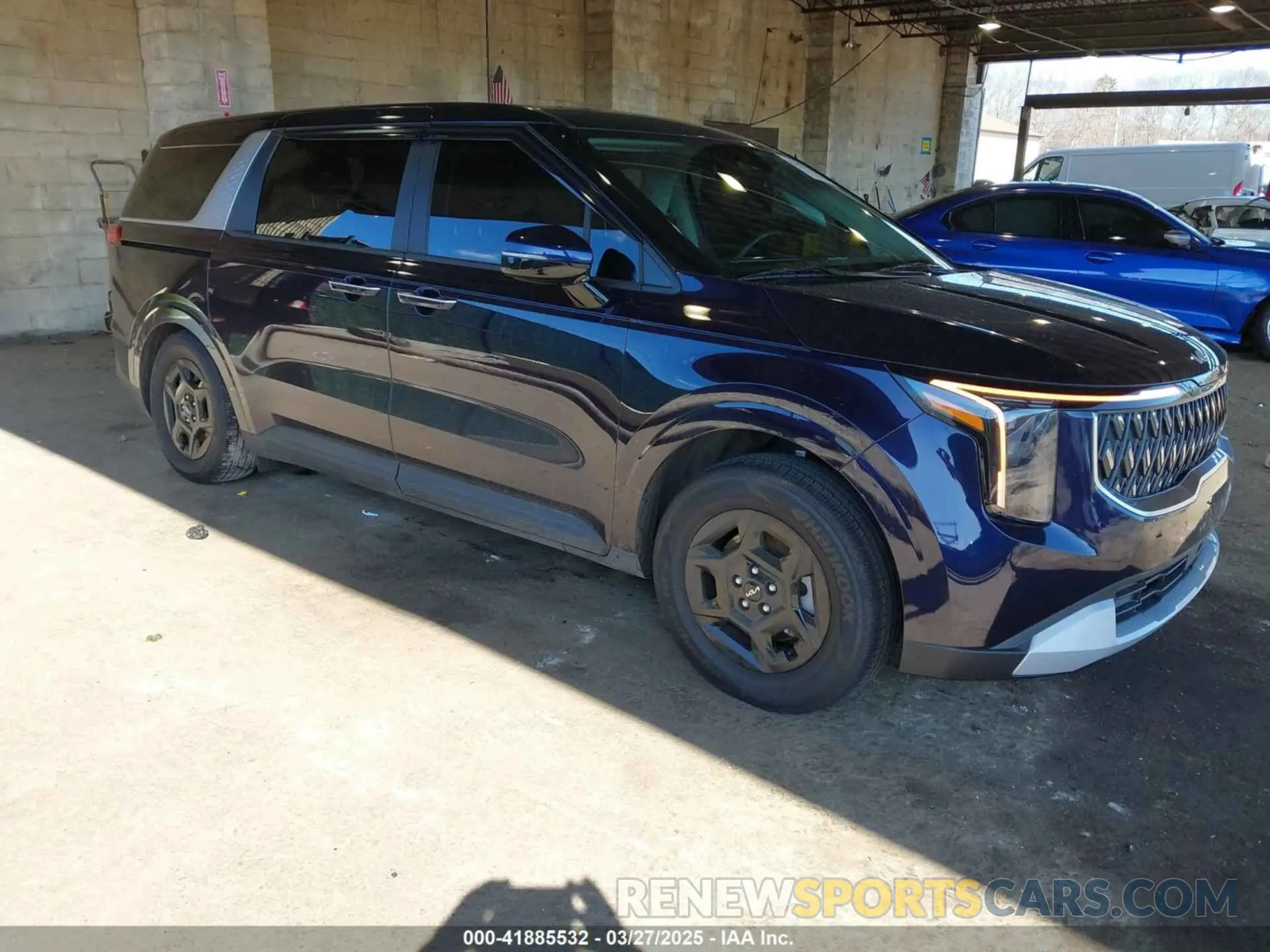 1 fotografías del automóvil dañado KNDNB5K3XS6462795 KIA CARNIVAL MPV 2025