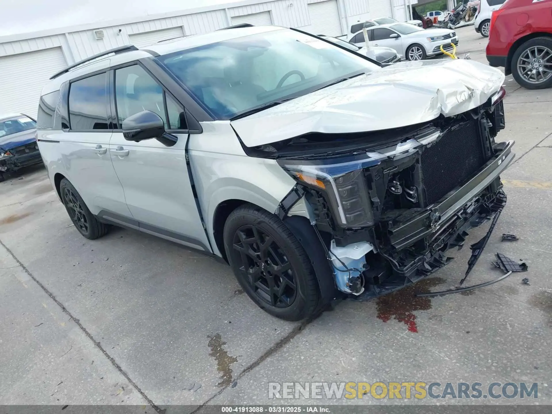 1 fotografías del automóvil dañado KNDNE5K38S6462298 KIA CARNIVAL MPV 2025