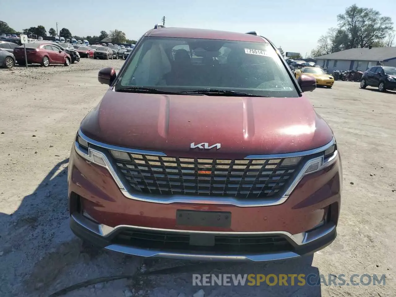 5 fotografías del automóvil dañado KNDNE5H32N6067285 KIA CARNIVAL S 2022