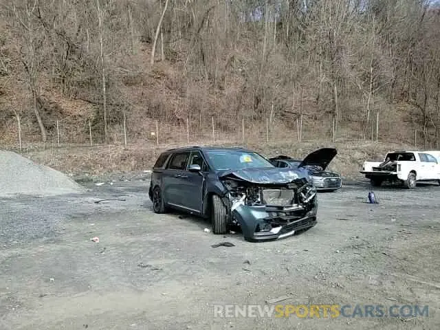 11 fotografías del automóvil dañado KNDNE5H36N6082386 KIA CARNIVAL S 2022