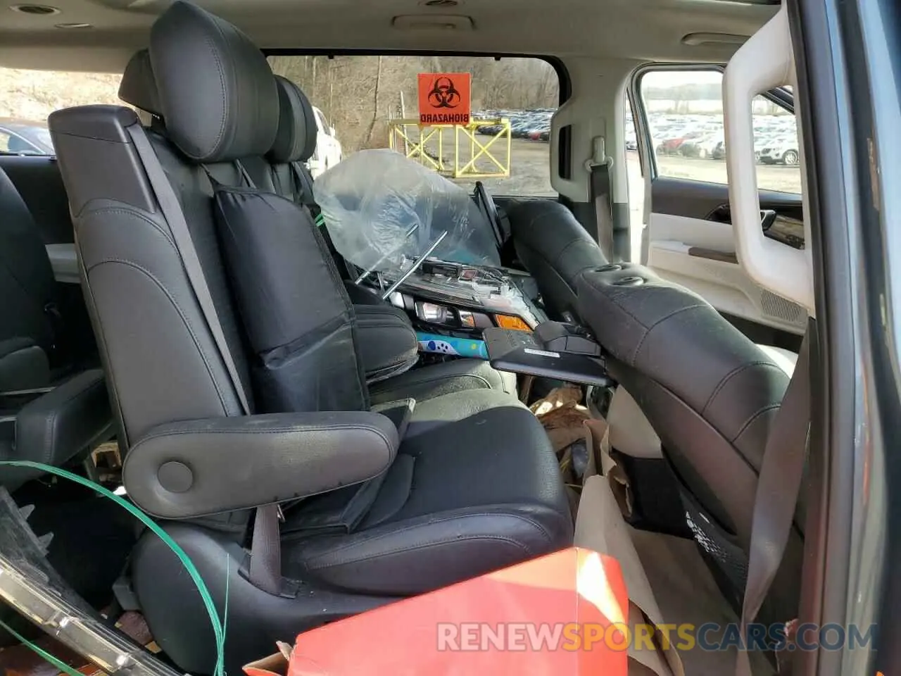 12 fotografías del automóvil dañado KNDNE5H36N6082386 KIA CARNIVAL S 2022