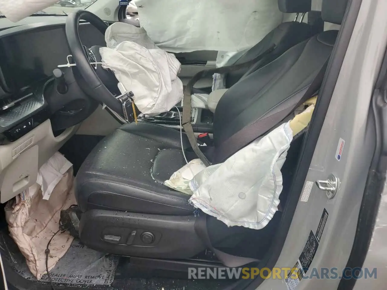 7 fotografías del automóvil dañado KNDNE5H36N6108081 KIA CARNIVAL S 2022