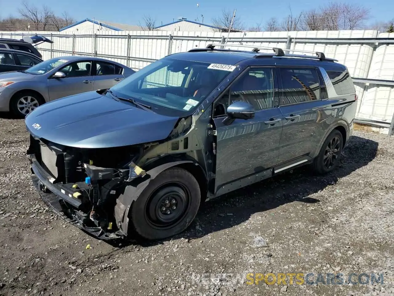 1 fotografías del automóvil dañado KNDNE5H37N6167804 KIA CARNIVAL S 2022