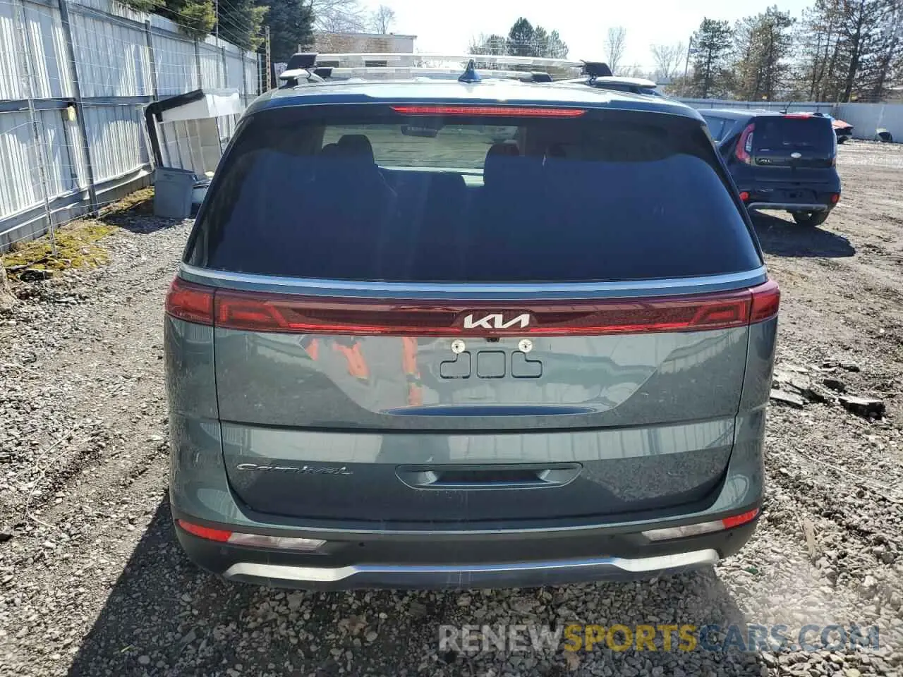 6 fotografías del automóvil dañado KNDNE5H37N6167804 KIA CARNIVAL S 2022