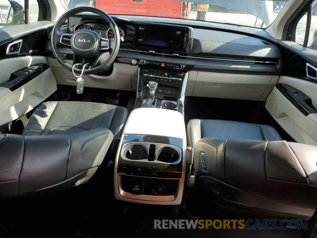 8 fotografías del automóvil dañado KNDNE5H3XN6071780 KIA CARNIVAL S 2022