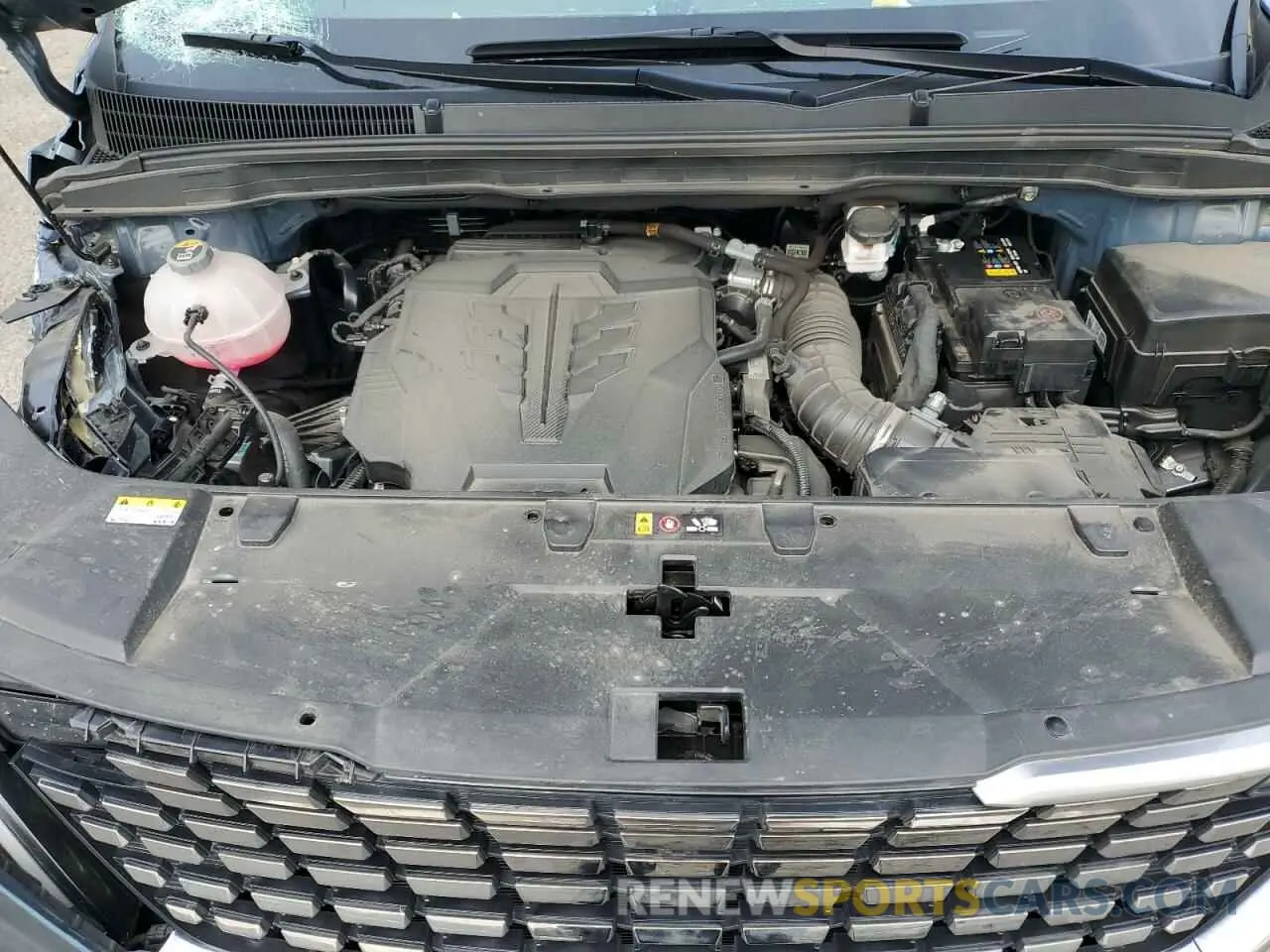 13 fotografías del automóvil dañado KNDNE5H31P6236392 KIA CARNIVAL S 2023