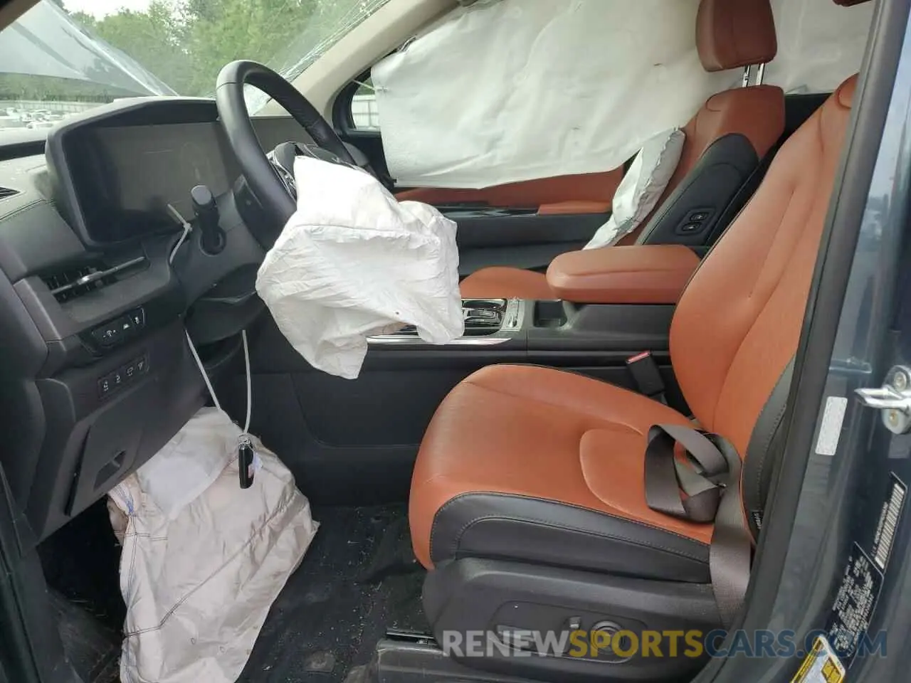 7 fotografías del automóvil dañado KNDNE5H31P6236392 KIA CARNIVAL S 2023