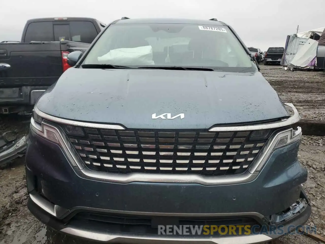 5 fotografías del automóvil dañado KNDNE5H34P6211115 KIA CARNIVAL S 2023