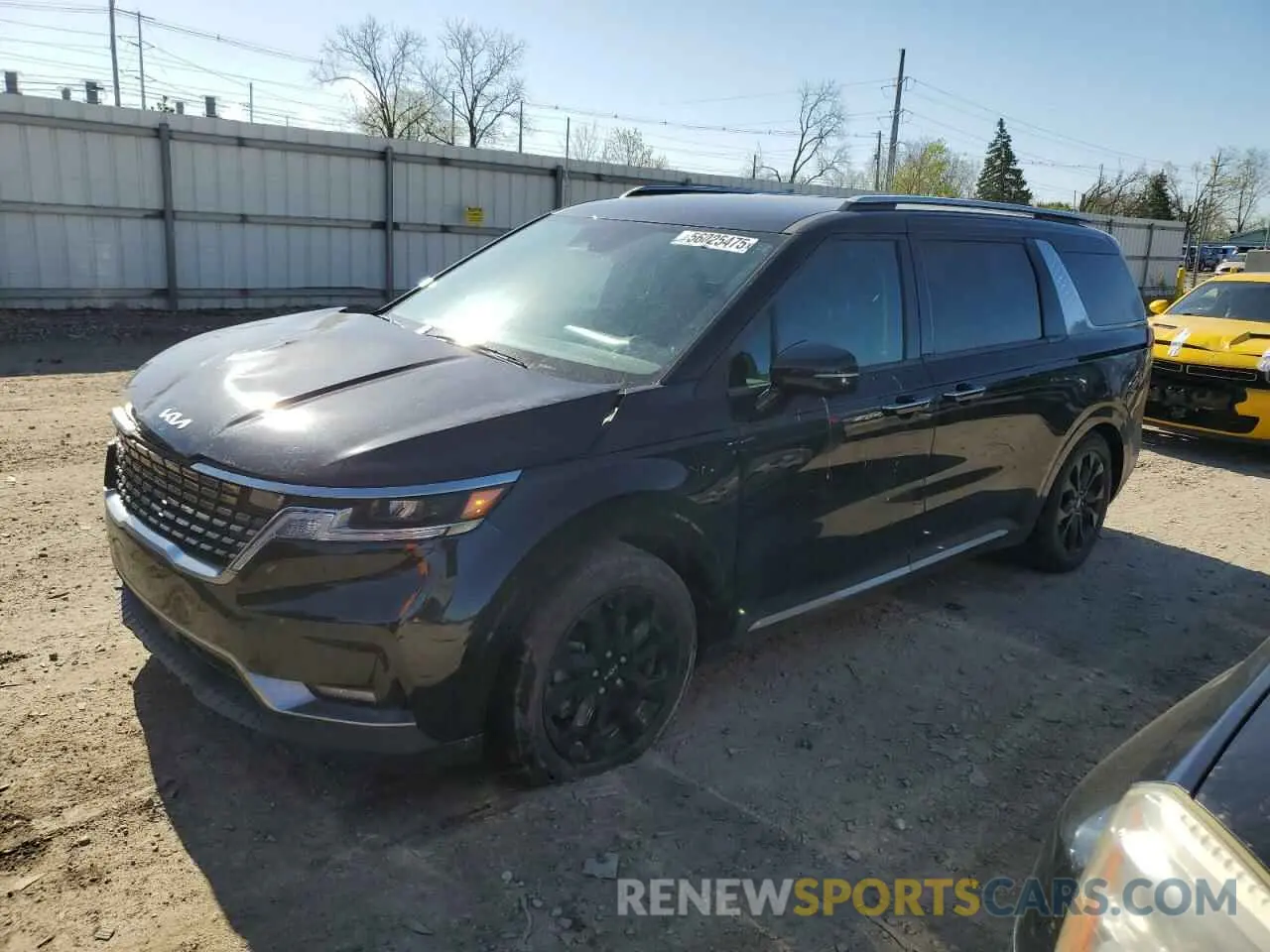 1 fotografías del automóvil dañado KNDNE5H38P6221226 KIA CARNIVAL S 2023