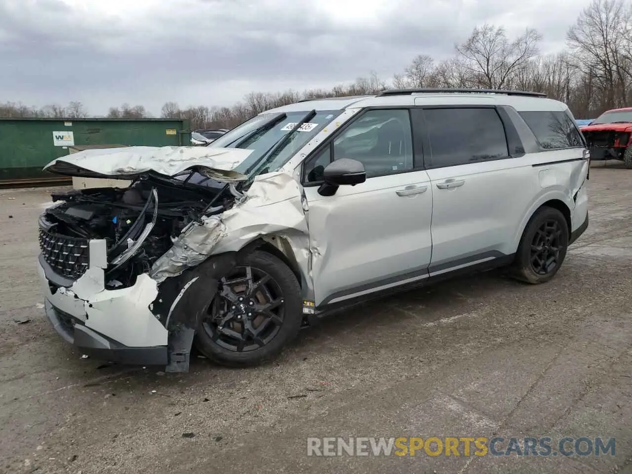 1 fotografías del automóvil dañado KNDNE5K34S6464842 KIA CARNIVAL S 2025