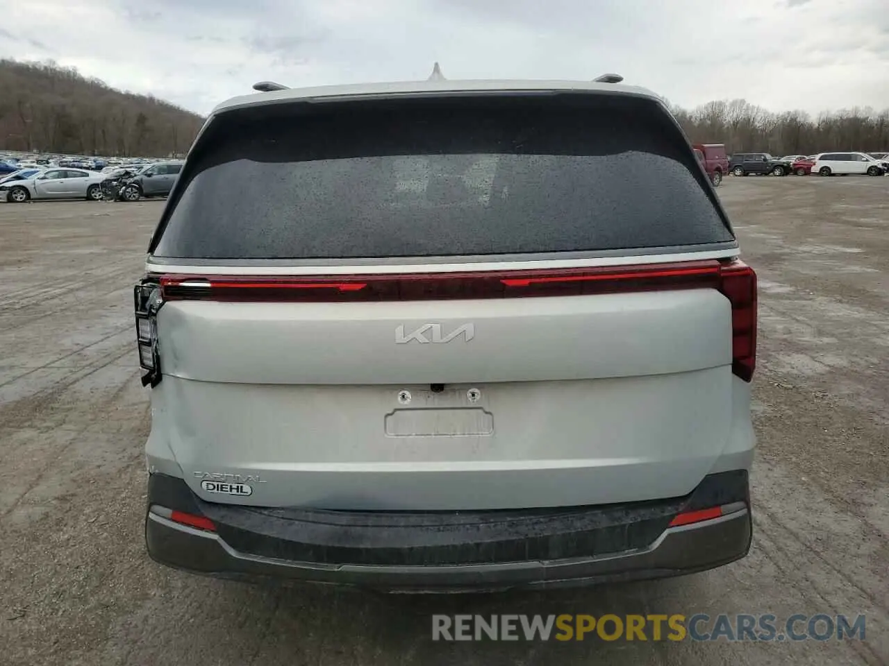 6 fotografías del automóvil dañado KNDNE5K34S6464842 KIA CARNIVAL S 2025
