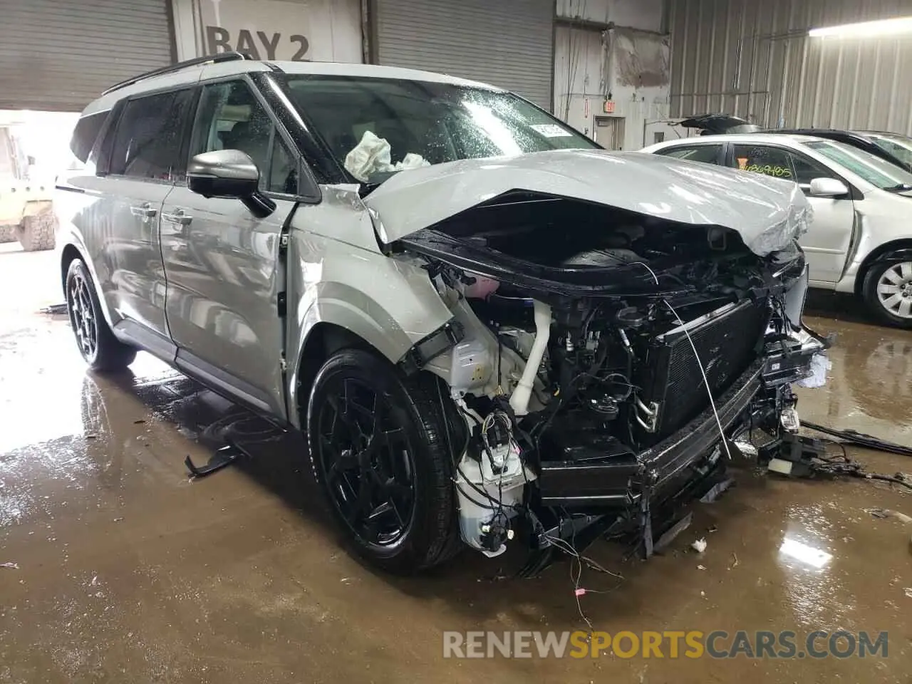 4 fotografías del automóvil dañado KNDNE5K39S6499859 KIA CARNIVAL S 2025
