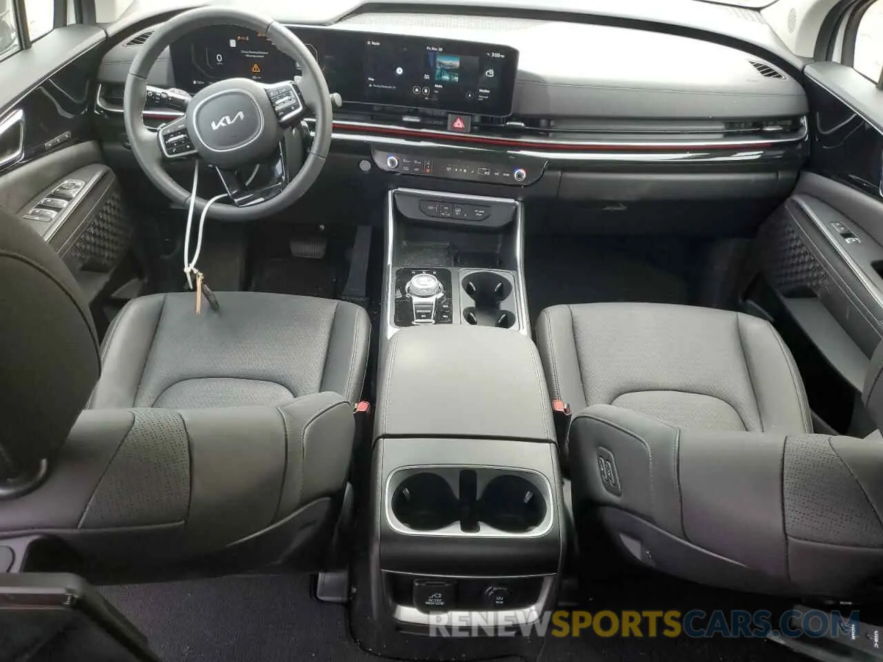 8 fotografías del automóvil dañado KNDNE5KA1S6030120 KIA CARNIVAL S 2025
