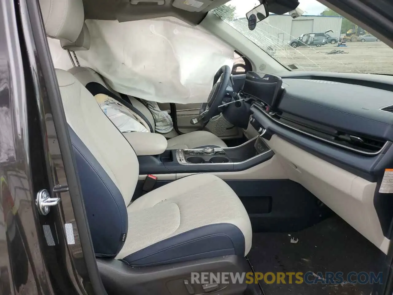 7 fotografías del automóvil dañado KNDNE5KA2S6060422 KIA CARNIVAL S 2025