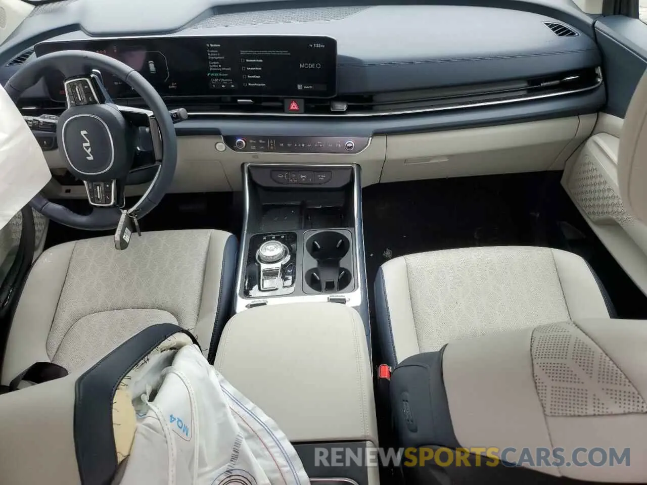 8 fotografías del automóvil dañado KNDNE5KA2S6060422 KIA CARNIVAL S 2025