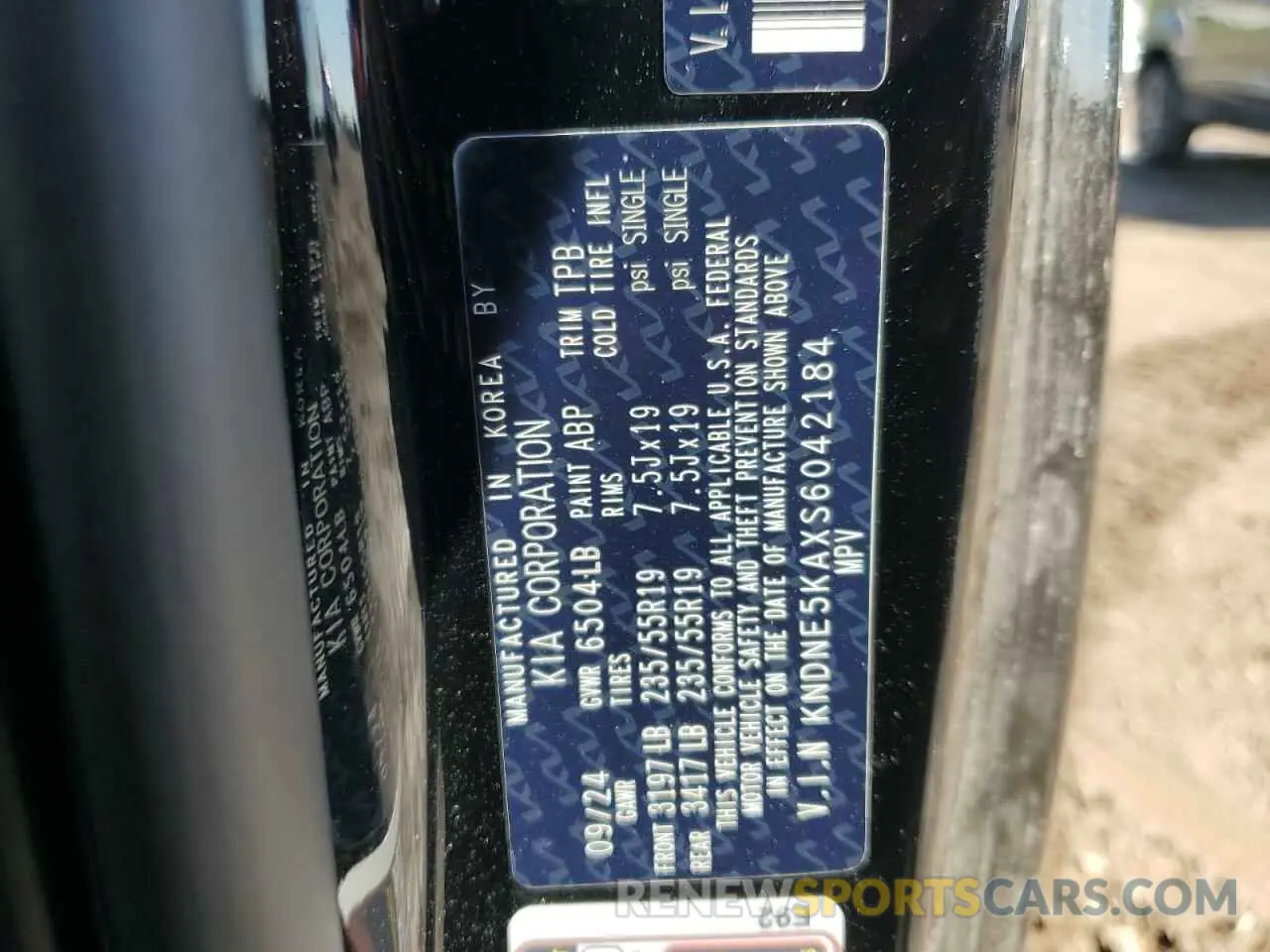 13 fotografías del automóvil dañado KNDNE5KAXS6042184 KIA CARNIVAL S 2025