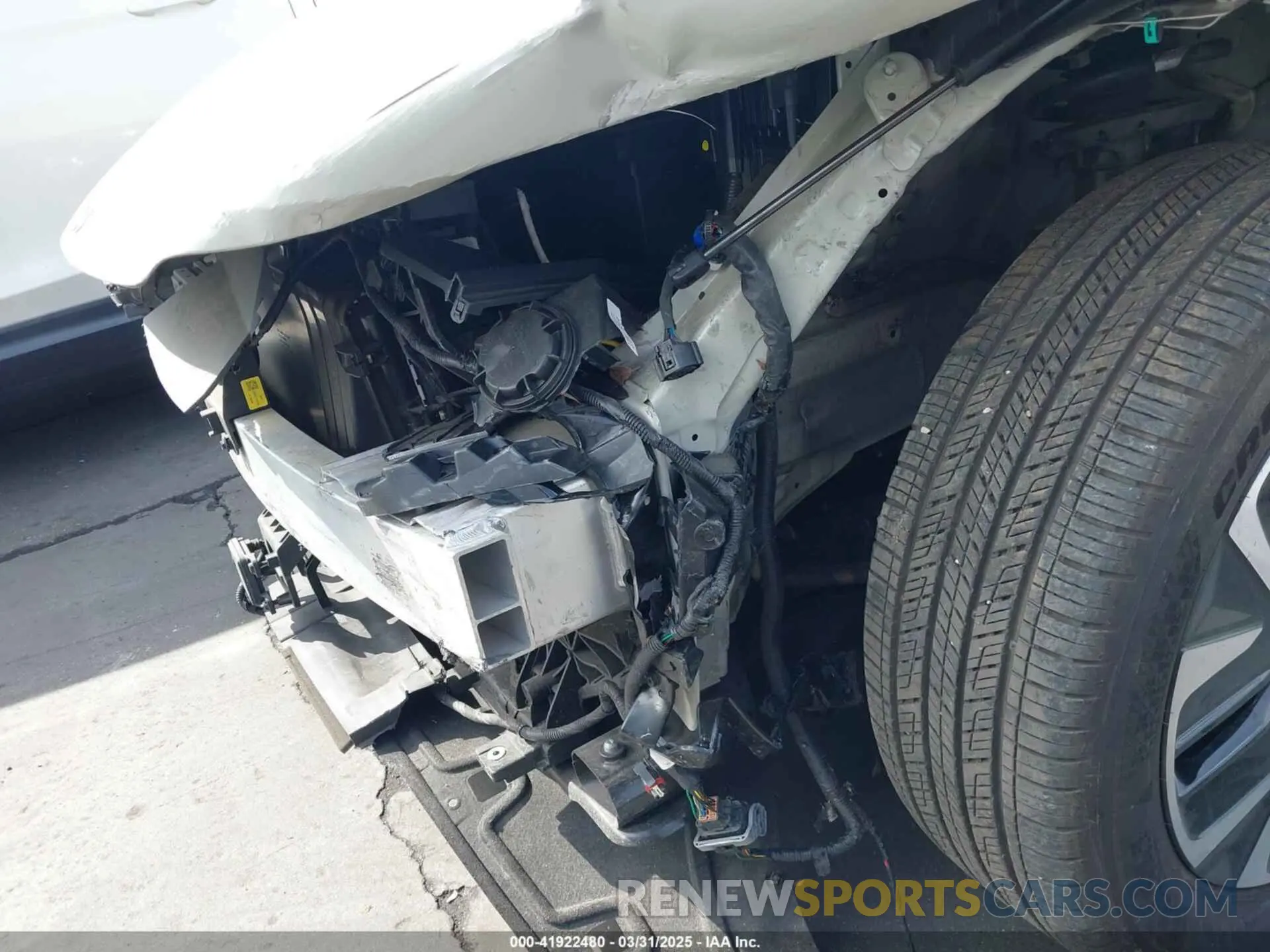 6 fotografías del automóvil dañado KNDC34LA8N5047206 KIA EV6 2022