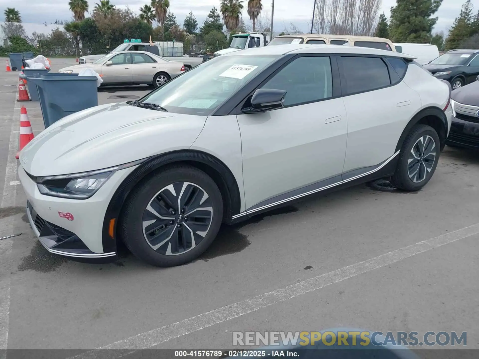 2 fotografías del automóvil dañado KNDC34LA9N5043553 KIA EV6 2022